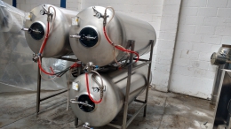 Tank beer installation