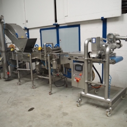 forming, breading and coater line 