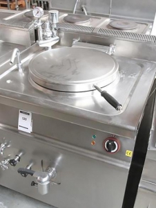 Dubbelwandige kookketel 80L