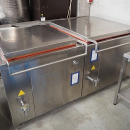 cooking kettles on gas 200 liter 