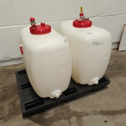 Plastic barrel 200 liter graf