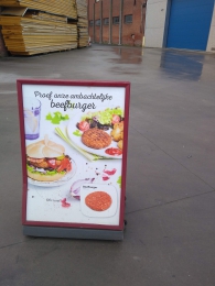 Advertising board