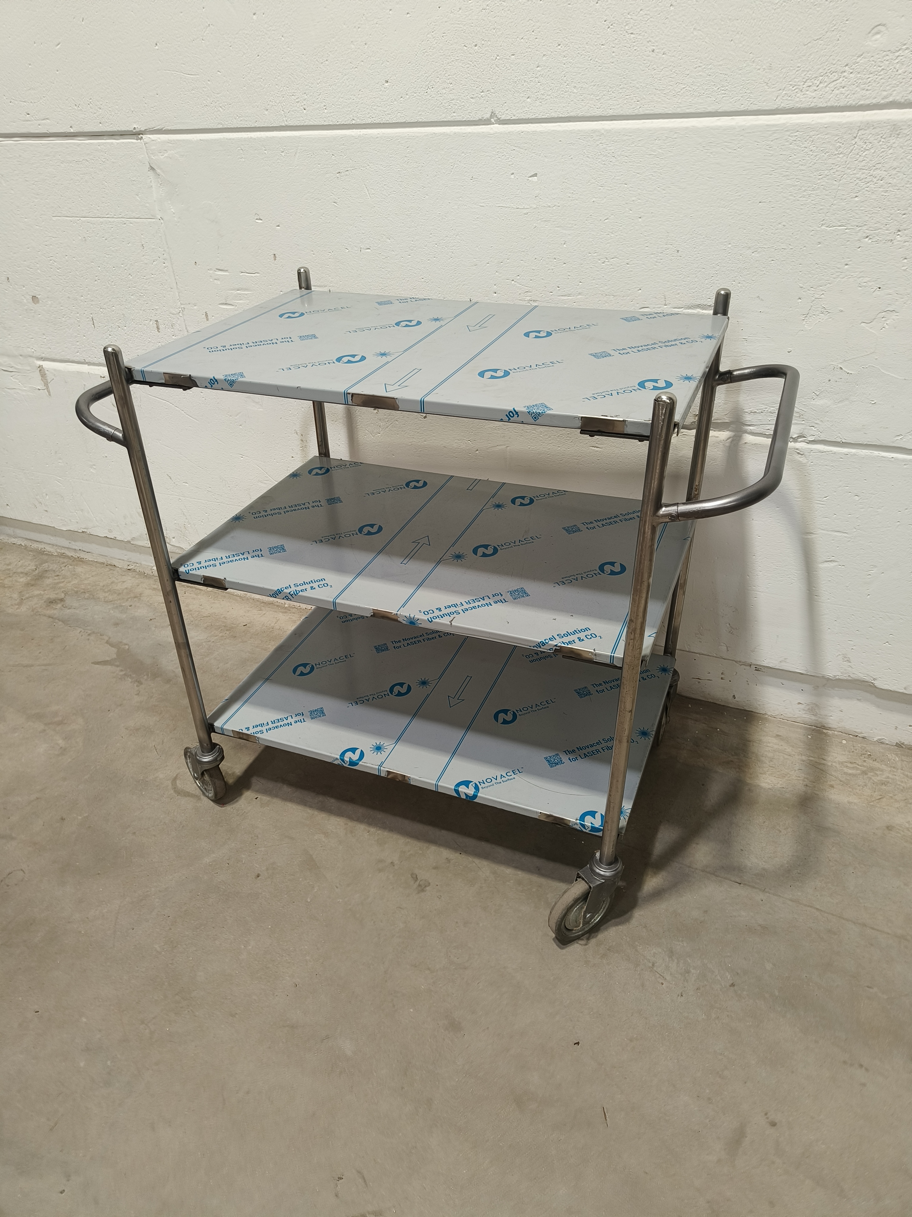 Stainless steel service trolley For sale used second hand 2nd hand ...